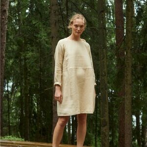LINENFOX Marie Linen Wool Blend BLUE L/XL
Dress